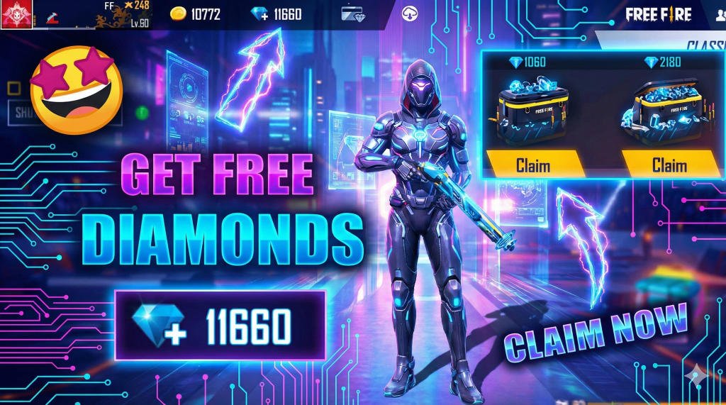 Free Fire Rewards Guide Banner